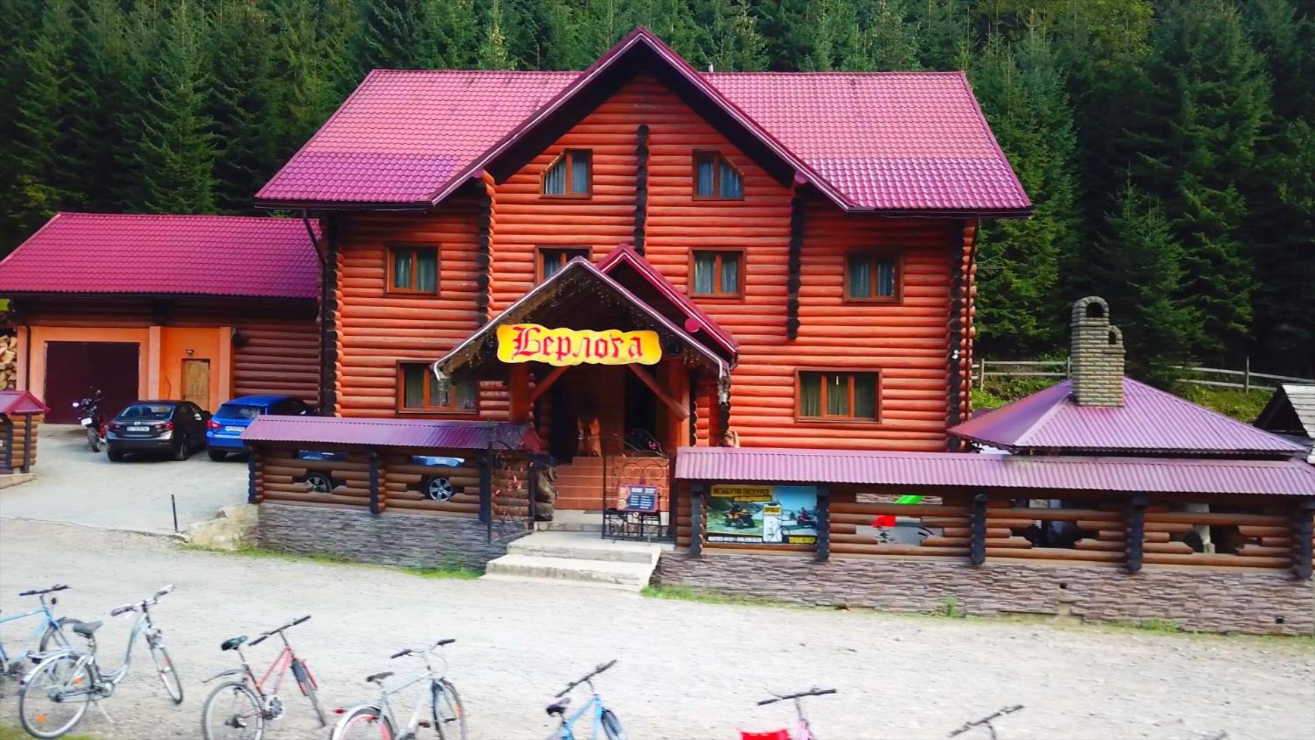 Hotel Berloga-Sinevir Synevyrsʼka Polyana Екстериор снимка